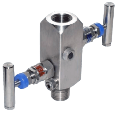 Delta Controls In-line 2 Valve Manifold, V2R